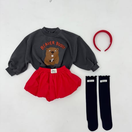 yogurtmansion/58. biber man-to-man XS-XL