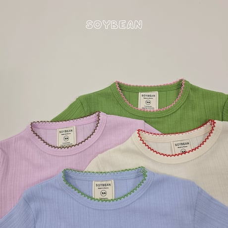 soybean/30. plan ) mello slim T-shirt JS-JM