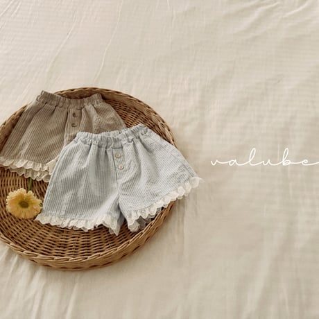 valubebe/76. classic lace half pants 6M-S
