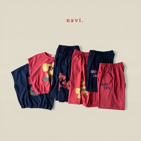 navi/93. daily T-shirt 2XL-JL