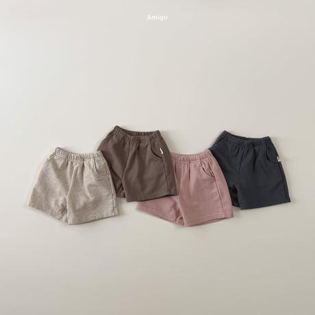 amigo/21. cheese half pants XS-XL