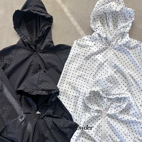 bunnypowder/33. fril hood jumper ADULT