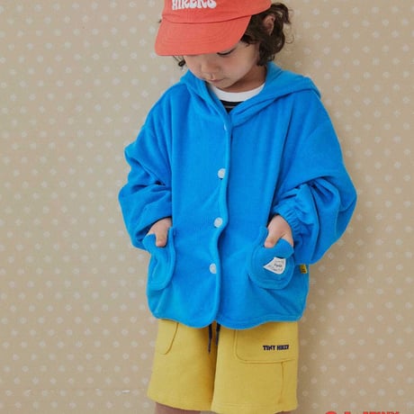 tinyhiker/43. terry hood cardigan XS-XL
