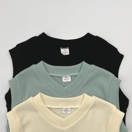 haroharo/92. ocean loose fit vest 2XL-4XL