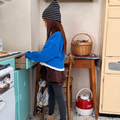 comma/43. 85 lace T-shirt 110-130