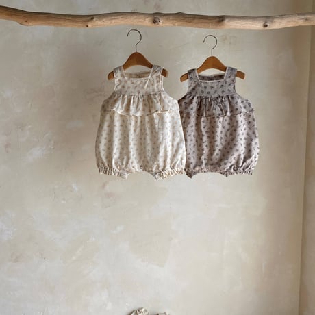 monpetitbebe/3. Rose Jumpsuit S(6M-12M)-M(12M-18M)