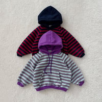 fromi/36. Buddy Striped Hoodie JS-JM