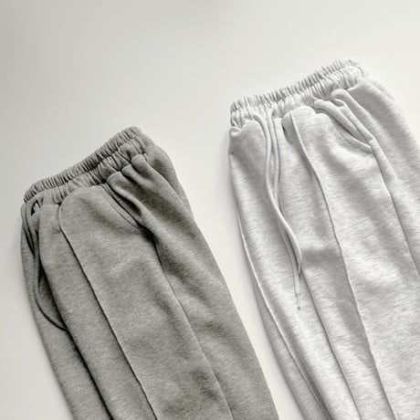 fromi/20. pin tuck wide jogger pants JS-JL