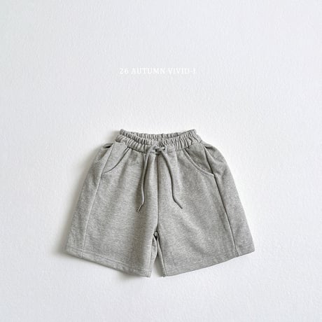 vividi/43. autumn pin tuck half pants XS-XL