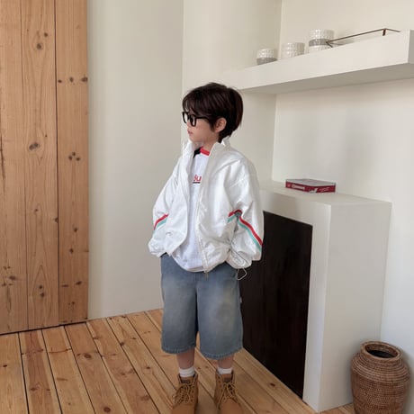 fromi/8. half denim pants JS-JL
