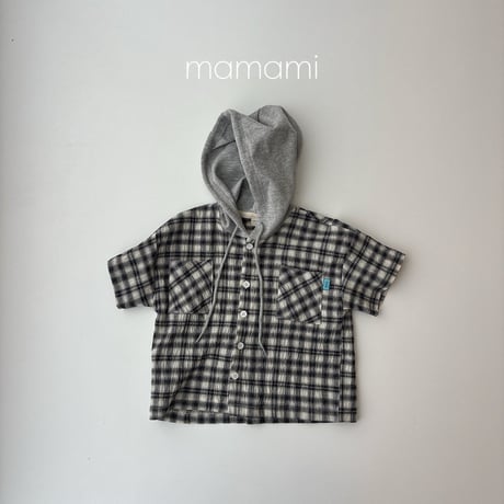 mamami/70. checks T hood JS-JL