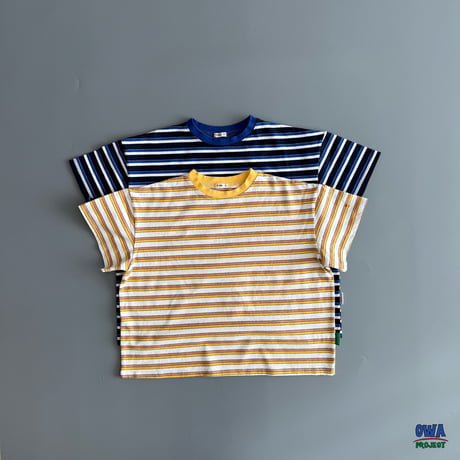 owa/1. samsam multi T-shirt S-XL