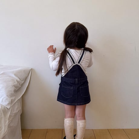bananaj/9. lace overalls one-piece XS-JS