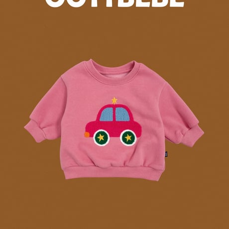 oottbebe/45. kids Vroom man-to-man XS(0-1Y)-XL(4-5Y)