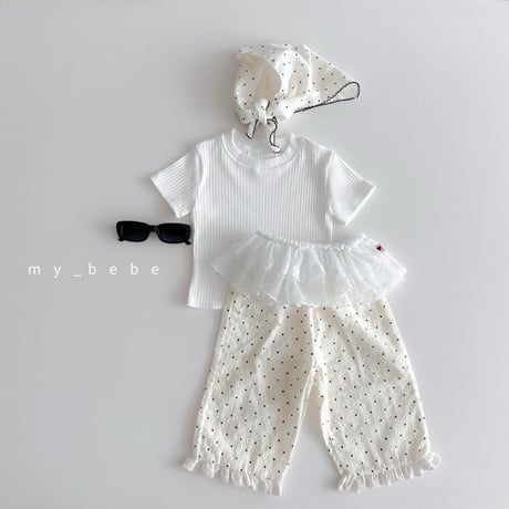 mybebe/24. lace straight pants XS-XL