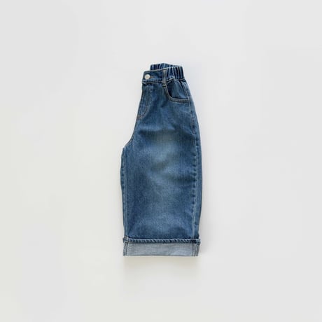 urbanrabbit/32. Curved Tencel Denim Pants JS-JM