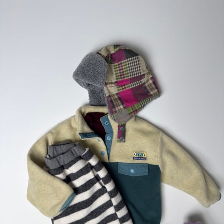 andbutter/61. Camp Color Block Fleece JS-JM