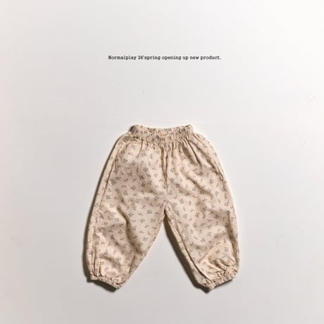 normalplay/55. a day flower pants 12M-XL
