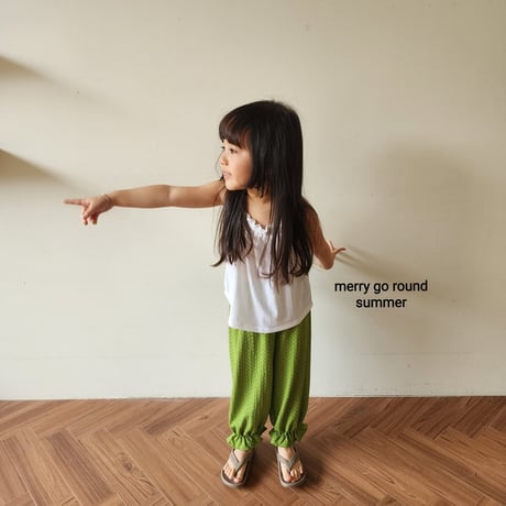 merrygoround/45. cuty set XS-2XL