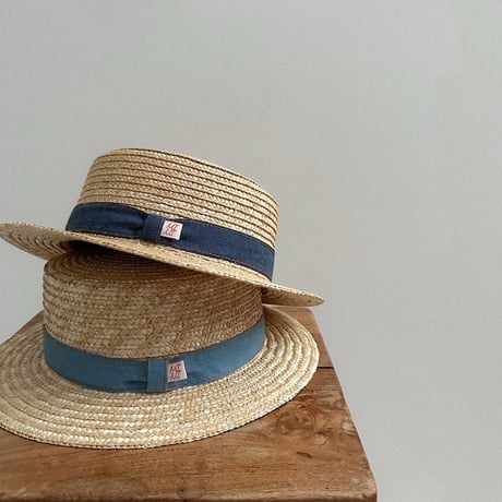 minirobe/48. denim straw hat FREE