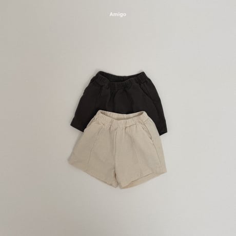 amigo/30. cotton pin tuck pants XS-XL