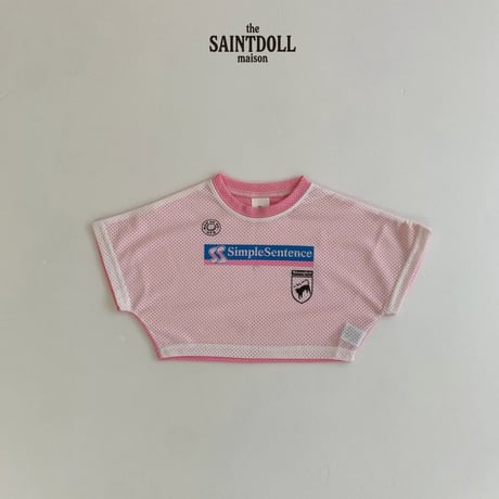 saintdoll/60. mesh crop T-shirt JS-JL