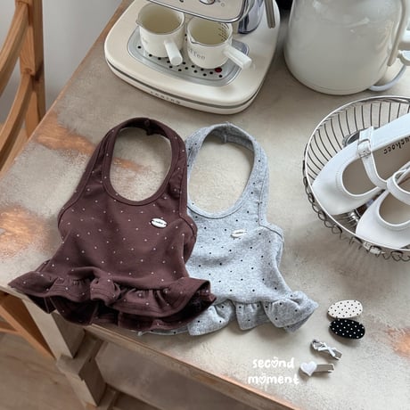 secondmoment/91. sugar dot holter neck  JS-JL
