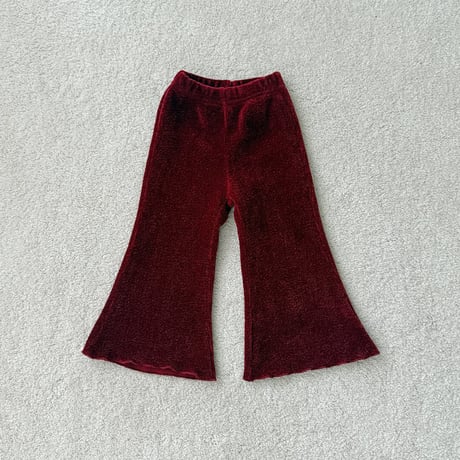 urbanrabbit/20. Choco Ribbed Bootcut Pants XS-XL