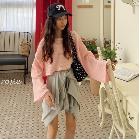 loverosie/61. roose tee knit 2XL