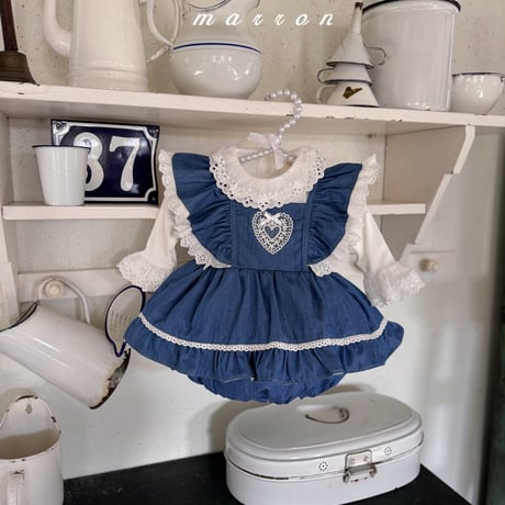 marron/11. heart suit 6M-18M