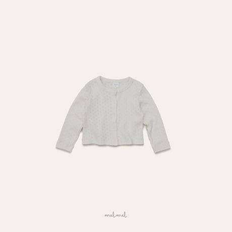 melmel/7. Eyelet cardigan XXS-XL