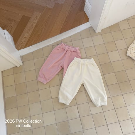 ninibello/19. Pogeun Velour Pants? 12M-XL