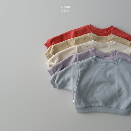 lindo/18. hello embroidery man-to-man 1(3M-6M)-3(12M-18M)