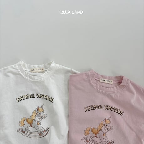 lalaland/19. uni corn half t T-shirt XS-XL