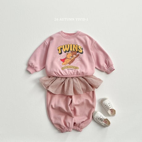 vividi/45. check fril jogger XS-XL