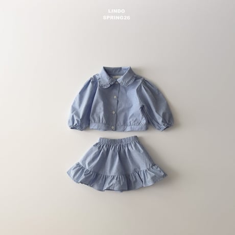 lindo/41. garden check set XS-XL
