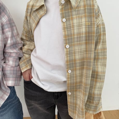 our/37. light check shirt S-XL