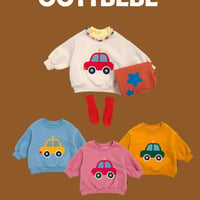 oottbebe/45. kids Vroom man-to-man XS(0-1Y)-XL(4-5Y)