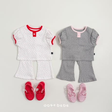 oottbebe/65. lovely ailet updown set XS(1-2Y)-XL(6-7Y)