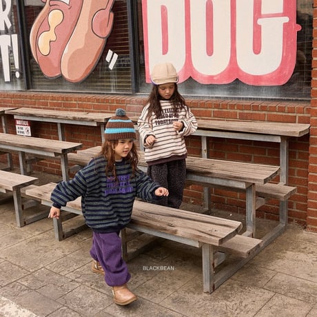 blackbean/36. feeling man-to-man S-XL
