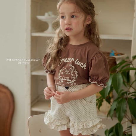melikey/27. pony puff T-shirt XS-XL
