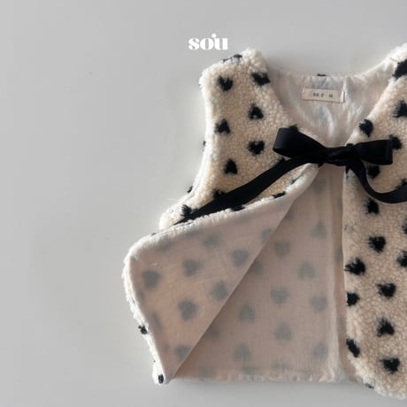 sou/3. heart dumble vest 12M-M