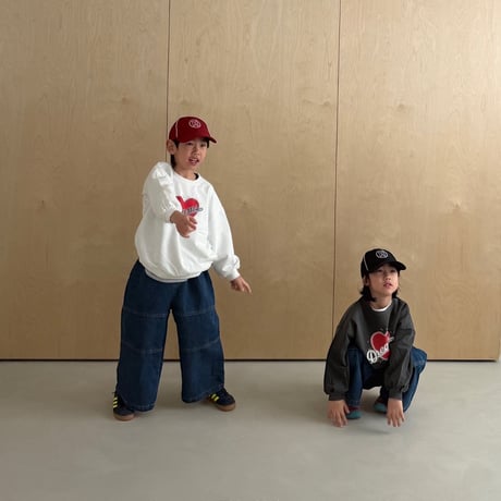 hibuddy/40. heart man-to-man S-XL