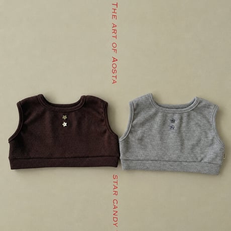 aosta/37. [Star Candy Vest] S-2XL