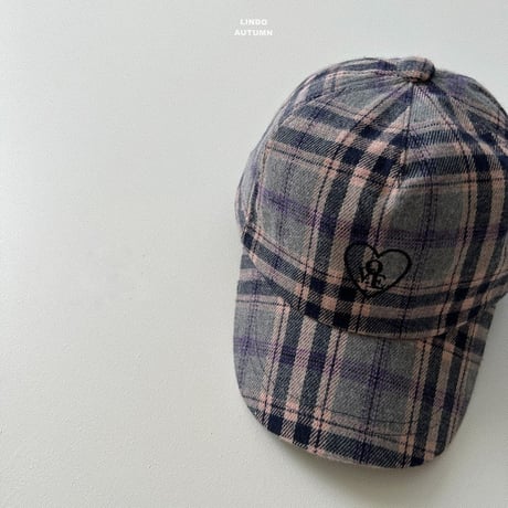 lindo/1. Orb check ball cap FREE