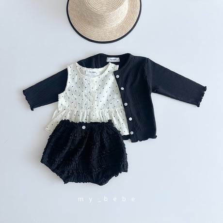 mybebe/23. snow flower sleeveless blouse XS-XL