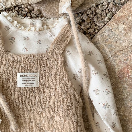 bebeholic/16. honey suit knit S(3-6M)-XL(18-24M)