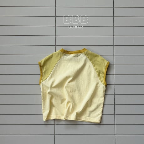 bellabambina/95. over two color rappa T-shirt XS-XL