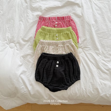 ninibello/181. kongkong button bloomer 12M-18M