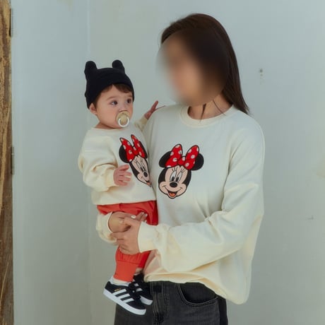 oottbebe/22. disney mini man-to-man XS(1-2Y)-XL(6-7Y)